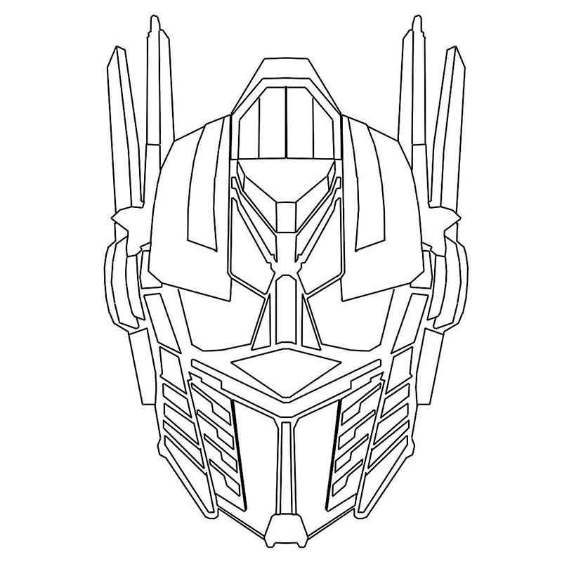 Картина раскраска Transformers Оптимус Прайм (TF14217K) 25 х 25 см