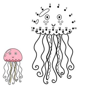 Медуза по точкам