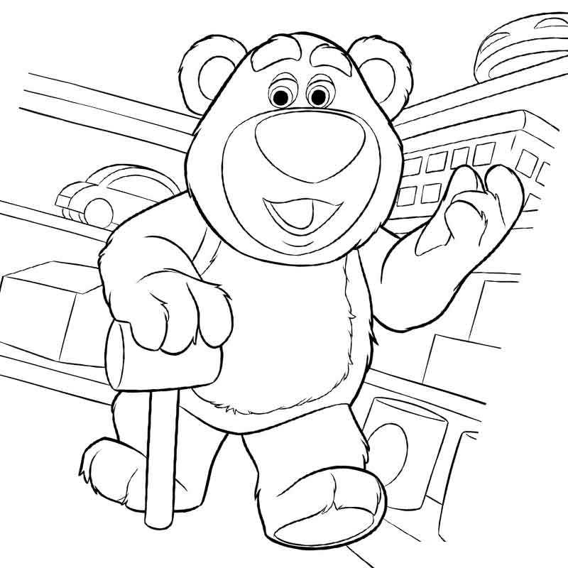 медведь лотсо из мф история игрушек