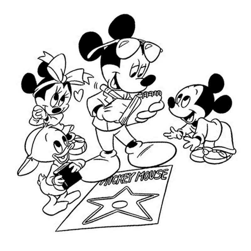 Игра Микки Маус: Раскраска / Mickey Mouse Coloring