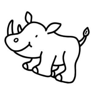 милый носорог