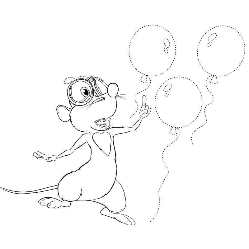 Мышь и шарики