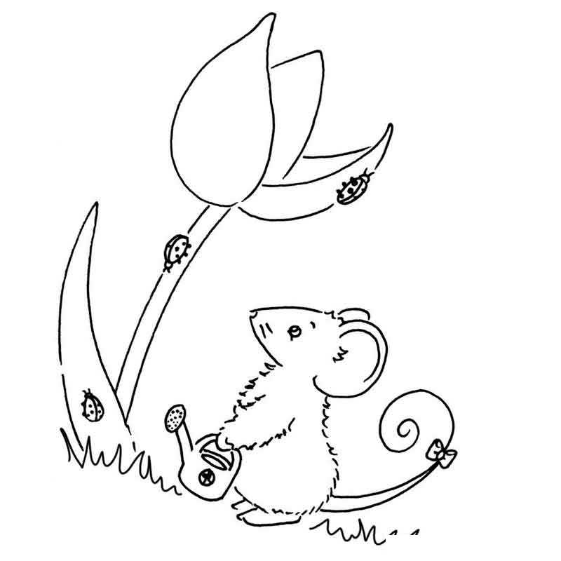 мышка садовник