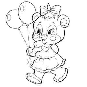 мишка Тедди девочка
