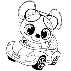мышка водитель