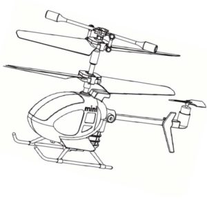 Модельный вертолет