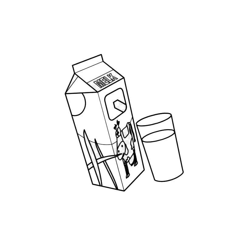 молочная коробка