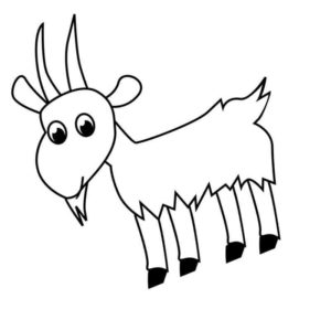 мультяшная коза