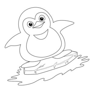 мультяшный пингвин