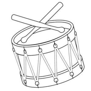 музыкальный инструмент барабан