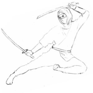 Ниндзя с двумя мечами