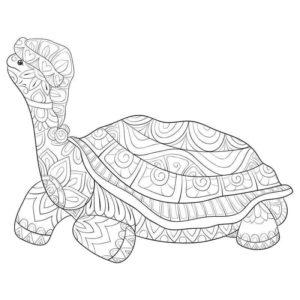 Новогодняя черепаха антистресс