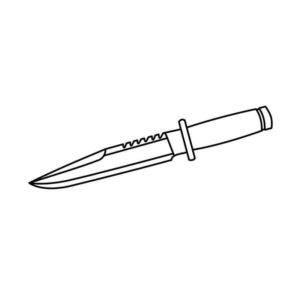 нож с удобной ручкой