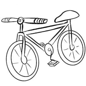 обычный велосипед