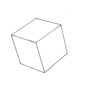 объемный кубик