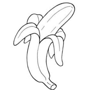 очищенный банан
