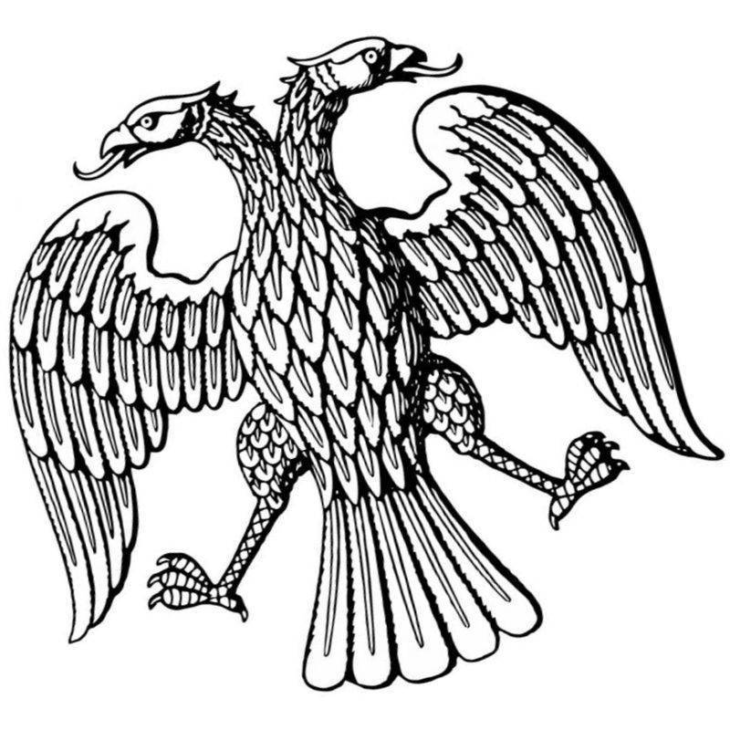 орел с Герба России