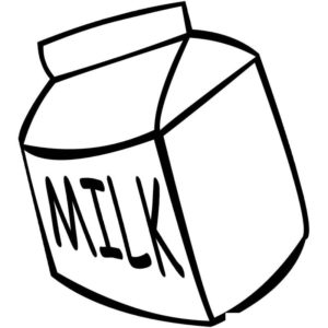 пакет с молоком