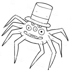 паук в шляпе