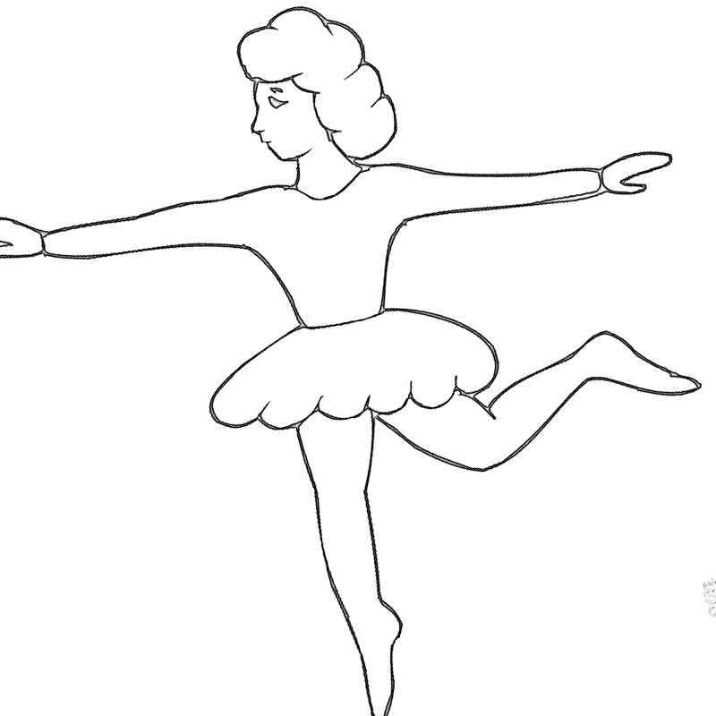Печальная балерина