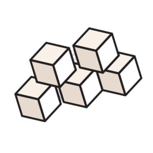 пирамидка кубиков
