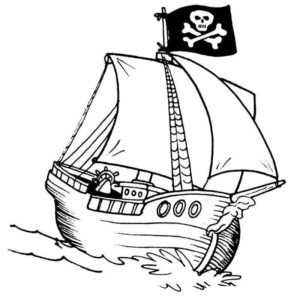 Пиратская шхуна