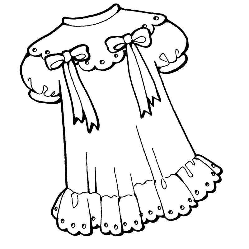 платье с бонтами