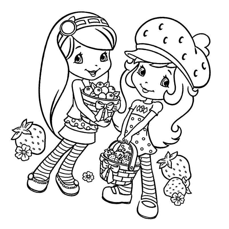 Подружки с ягодами