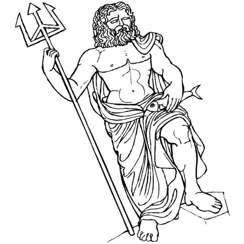 Посейдон бог древней Греции