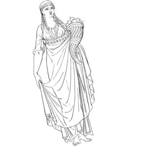 прекрасная Афродита богиня древней Греции
