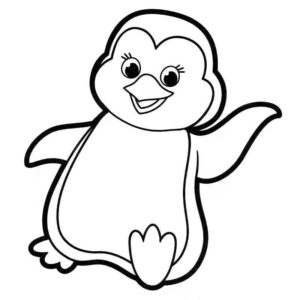 приветливый пингвин