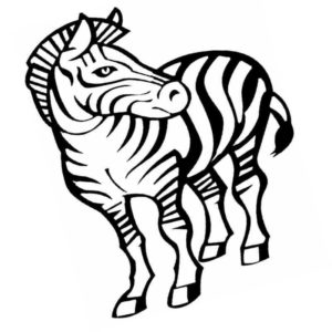 просто зебра