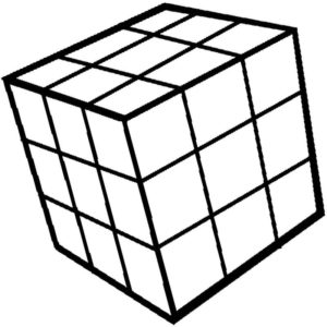 простой кубик рубик