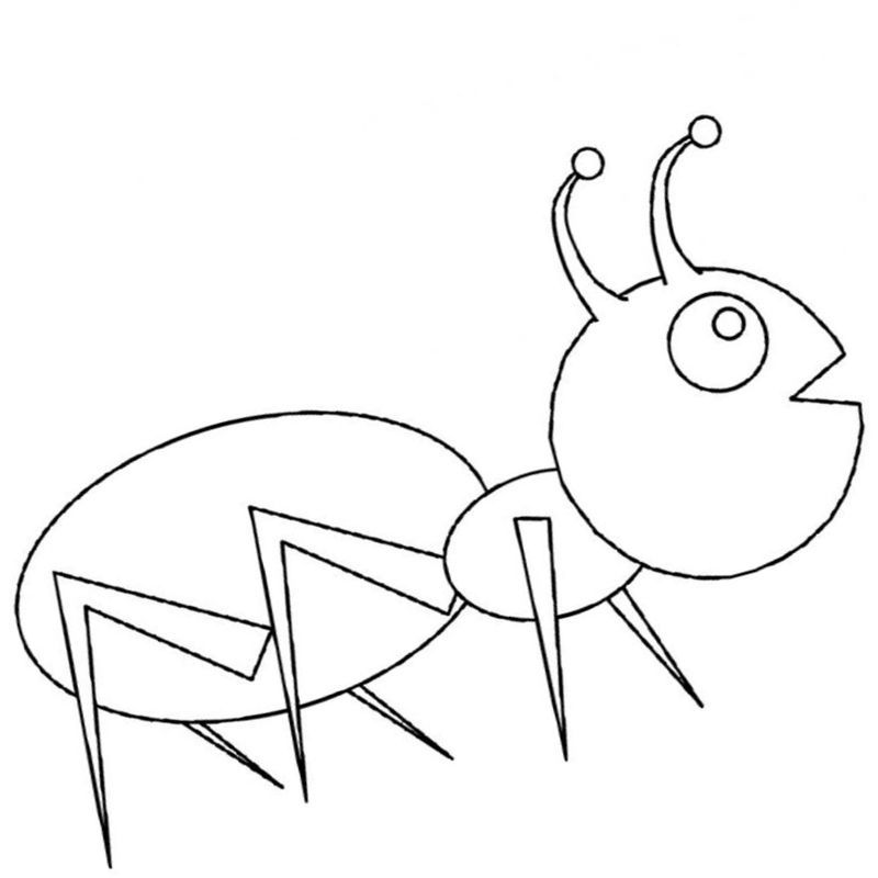 простой муравей