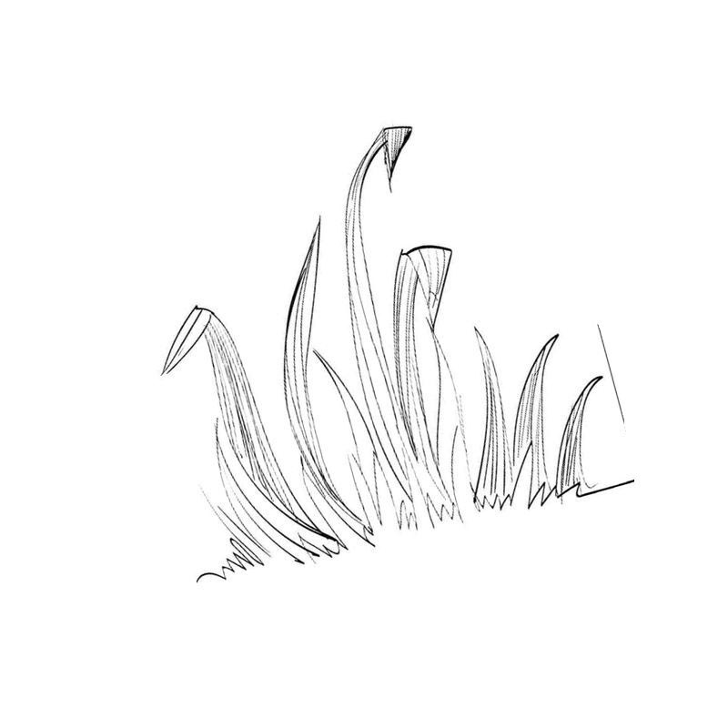 растущая трава