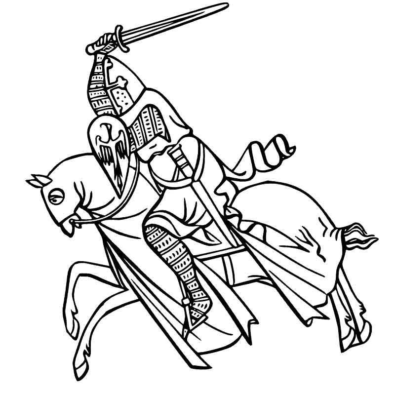 Рыцарь и его конь