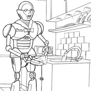 Робот домохозяйка