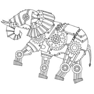 Робот слон