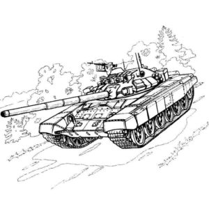 Российский танк Т-90С