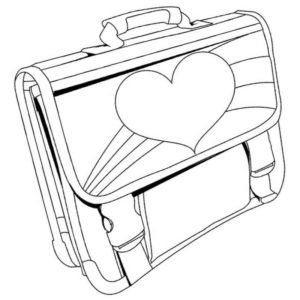 рюкзак с сердцем