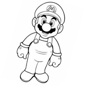 счастливый Супер Марио