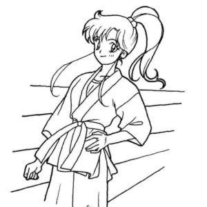 сейлор юпитер в кимоно