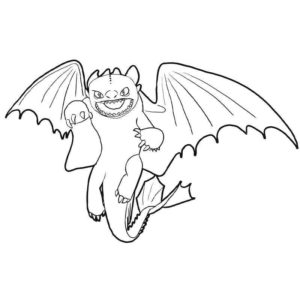 сердитый дракон Беззубик