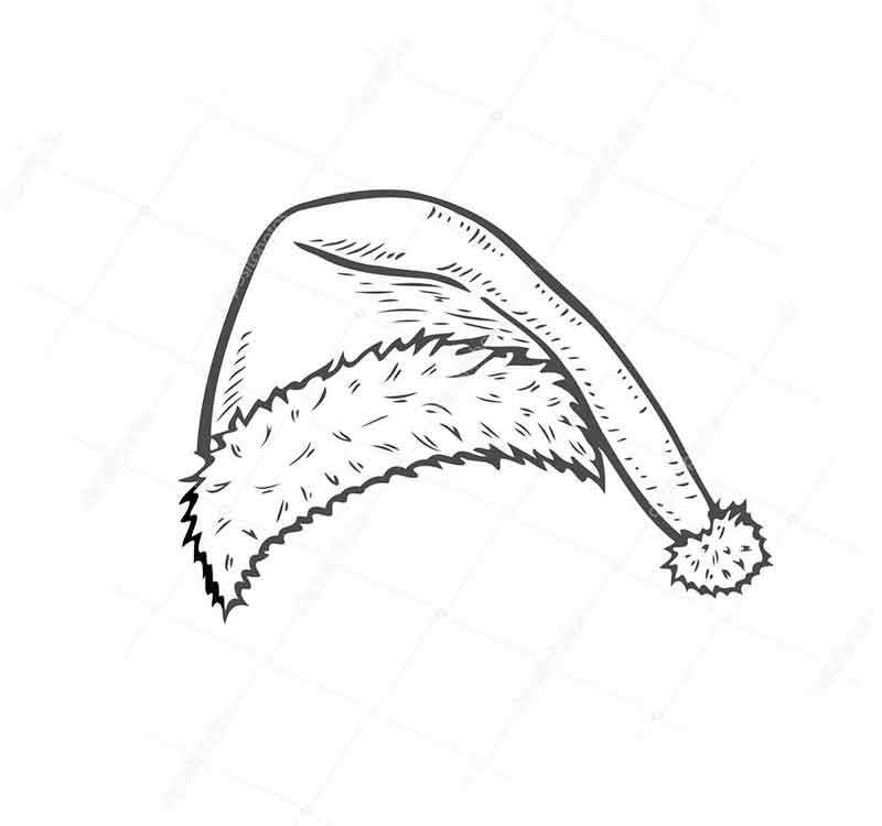 шапка Деда Мороза