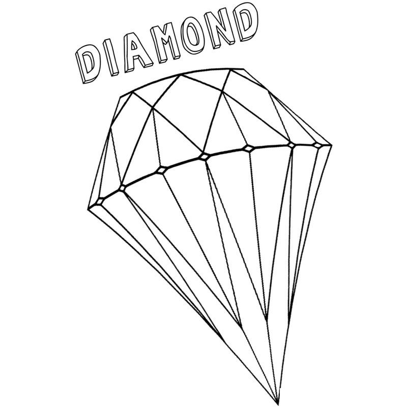 Раскраски алмазов