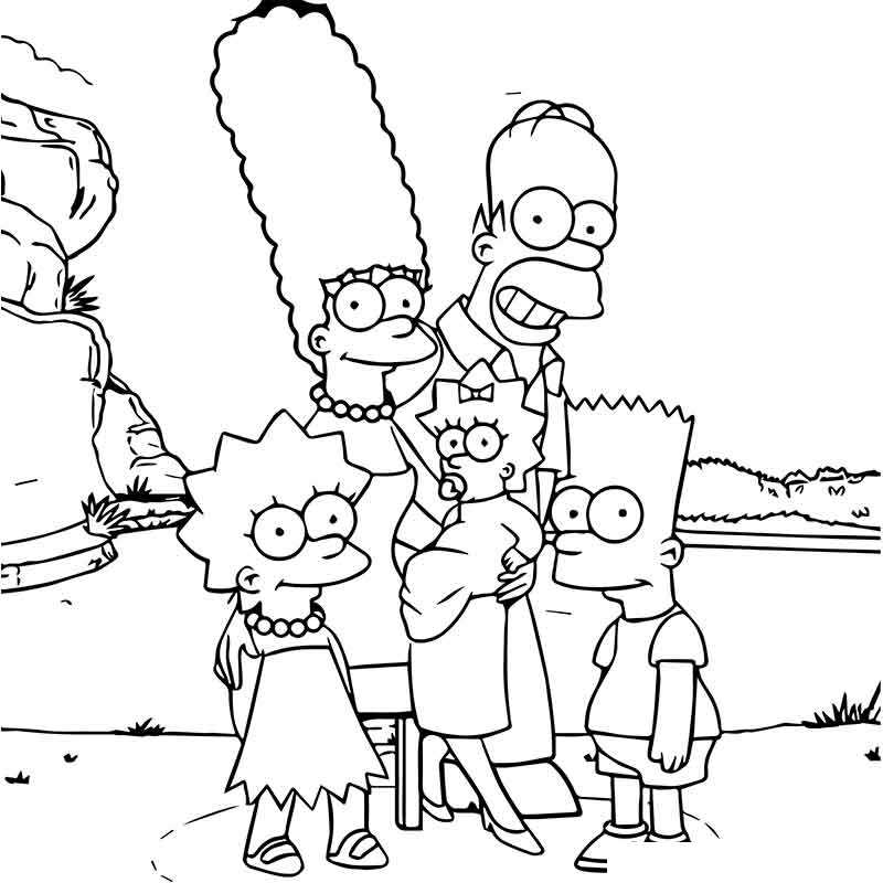 Симпсоны Гомер и его семья