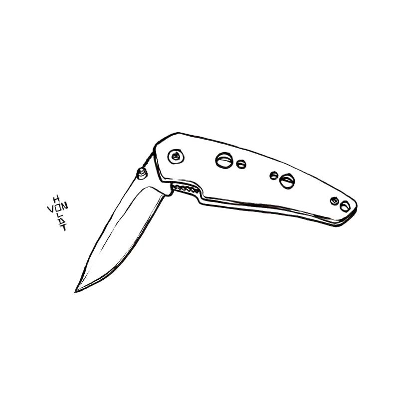 складной нож