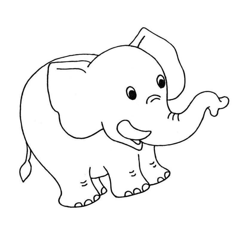 слон с хоботом