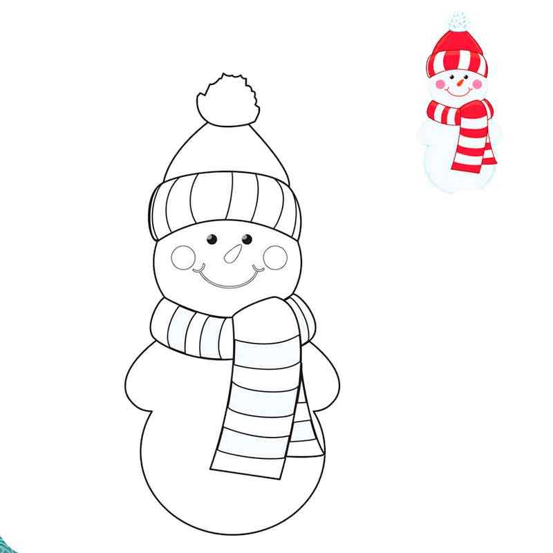 Раскраска снеговик | internat-mednogorsk.ru