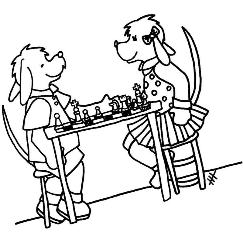 собачьи шахматы